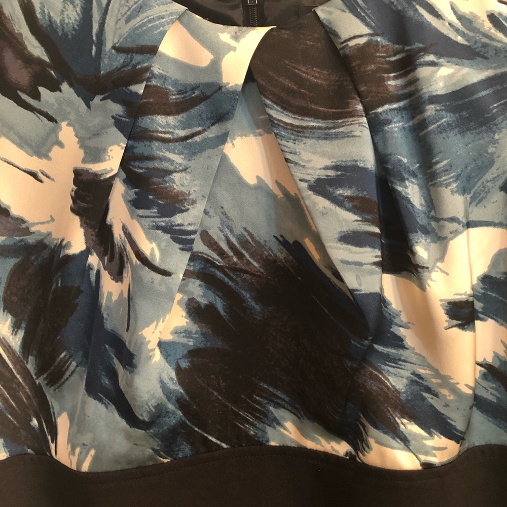 AnnTaylor LBD with a splash of watercolor!